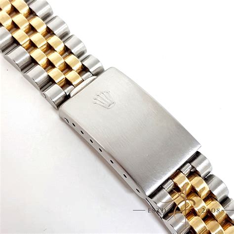 custom rolex 18k two tone bracelet|Rolex with jubilee bracelet.